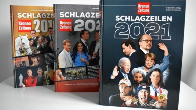 Die „Tiroler Krone“ verlost unter der Leserschaft 30 Exemplare der „Schlagzeilen 2021“ (Bild: Manuel Schwaiger)