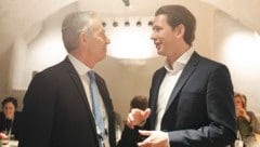 Blair & Kurz künftig vereint im Kampf gegen Antisemitismus. (Bild: DRAGAN TATIC)