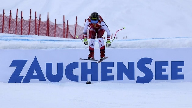 Bald wieder zu Gast: die schnellen Ski-Weltcup-Damen (im Bild Stephanie Venier). (Bild: Tröster Andreas)