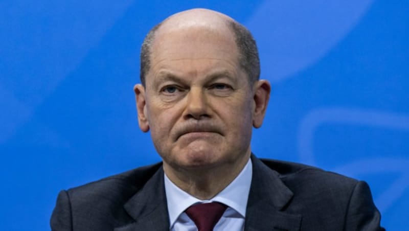 Der deutsche Kanzler Olaf Scholz (Bild: APA/AFP/POOL/John MACDOUGALL)