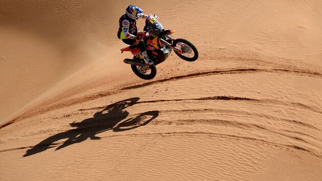 Matthias Walkner peilt den zweiten Sieg bei der Rallye Dakar an. (Bild: AFP or licensors)