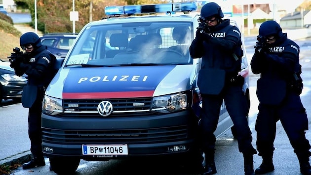 Softair-Waffen lösten kürzlich einen Polizeigroßeinsatz im Lavanttal aus. (Bild: Grammer Karl)