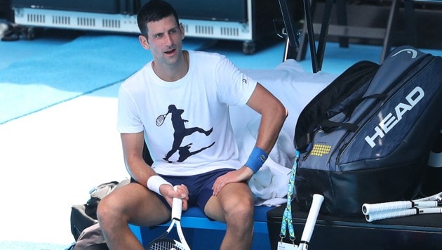 Novak Djokovic (Bild: APA/AFP/POOL/Kelly Defina)