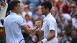 Marton Fucsovics (li.) und Novak Djokovic (Bild: GEPA )