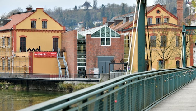 Eine Brücke zur Vergangenheit: Museum Arbeitswelt in Steyr. (Bild: Wolfgang Spitzbart)
