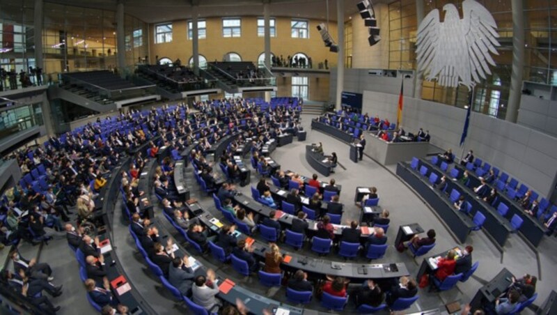 Der deutsche Bundestag (Bild: AP)