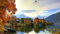Der Zeller See im Herbst (Bild: Roland Hölzl)