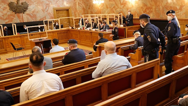 Seit Mitte Dezember wird im Landesgericht verhandelt (Bild: Tschepp Markus)