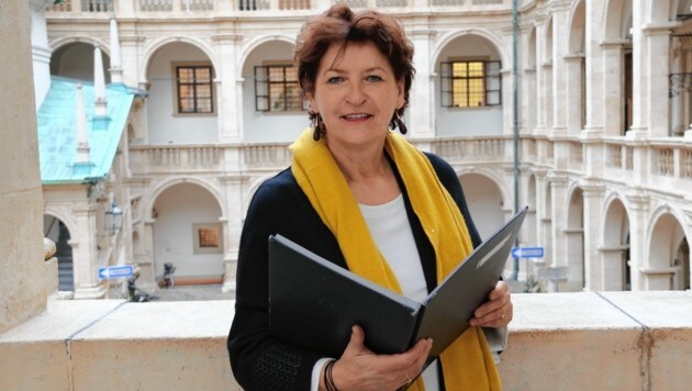 Ministra de Medio Ambiente, Ursula Lackner (SPÖ).  (Imagen: Christian Jauschowetz)