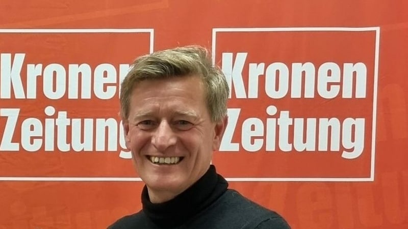 Arno Arthofer in conversation with the "Krone" newspaper (Bild: JOMO KG)