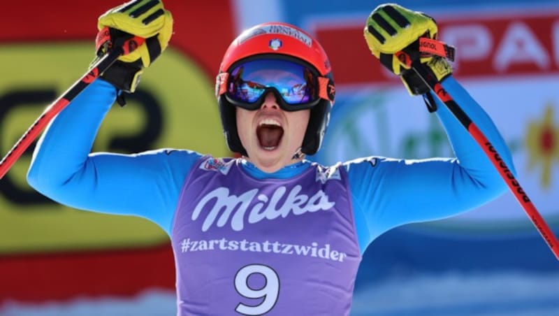 Zauchensee-Siegerin Federica Brignone (Bild: AP)