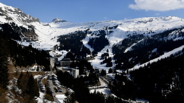 Das Skigebiet von Flaine in der Haute-Savoie, nahe Genf und dem Mont-Blanc (Bild: AFP)