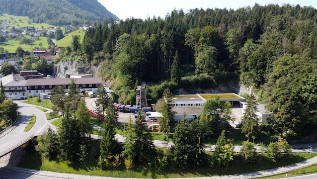 Im Frühjahr wird die Baustelle auf dem Gelände des Landesbauhofes in der Felsenau eingerichtet. (Bild: Medienzoo/Land Vorarlberg)
