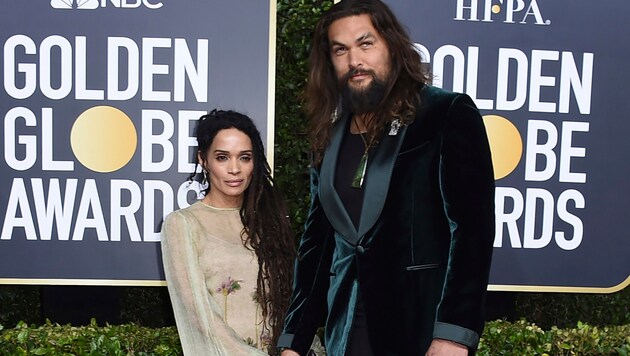 Lisa Bonet und Jason Momoa (Bild: Jordan Strauss/Invision/AP)