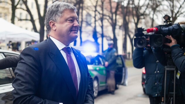 Der ukrainische Ex-Präsident Petro Poroschenko (Bild: APA/dpa/Matthias Balk)