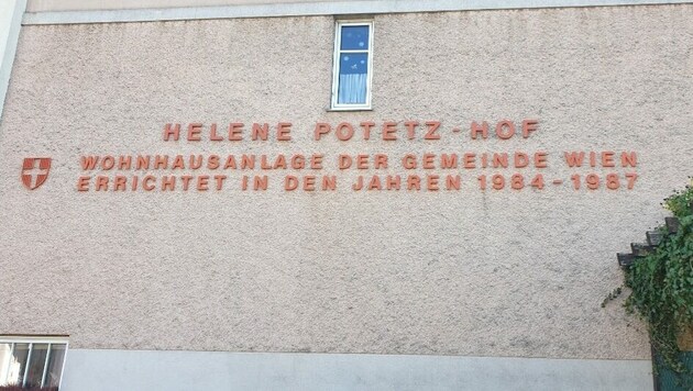 Helene-Potetz-Hof in Meidling (Bild: Michael Niegl)