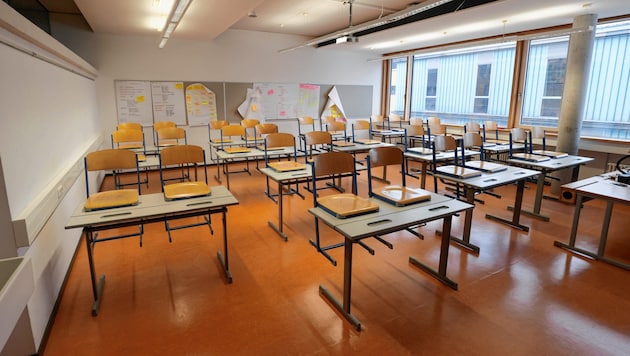 Schüler und Lehrer befürchten psychische Belastung an Salzburger Schulen. (Bild: Markus Tschepp)