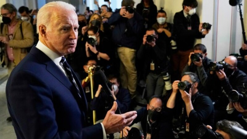 Joe Biden (Bild: AP Photo/Andrew Harnik)