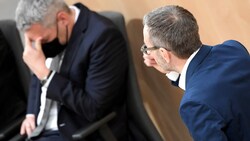 FPÖ-Chef Kickl schoss scharf und wortreich gegen die Regierung. (Bild: APA/Roland Schlager)