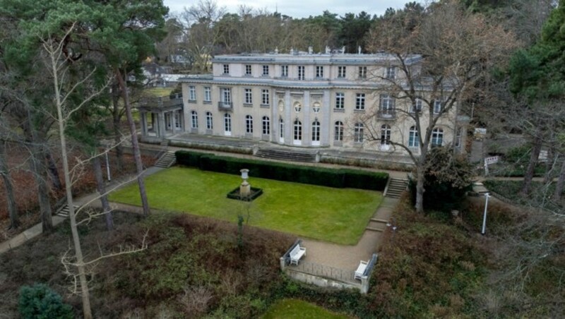 In dieser Villa fand die Wannsee-Konferenz statt. (Bild: AP)