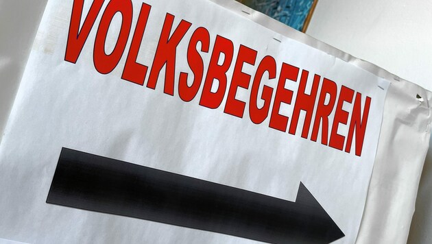 Volksbegehren sind in Österreich derzeit offenbar im Trend. (Bild: Hronek Eveline)