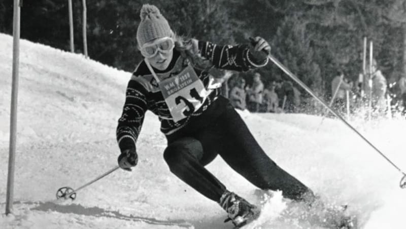 Steilhang, Mausefalle, alte Schneise bezwangen Kathi Hörl und Co. Nur statt Hausberg hieß es Ganslernhang. (Bild: Frischauf Bild)