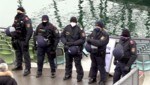Die Polizei hat ihre Präsenz in Bregenz verstärkt. (Bild: Maurice Shourot)