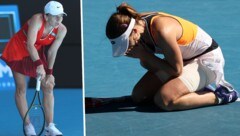 Simona Halep (li.) und Alize Cornet (Bild: AFP or licensors)