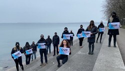 In Bregenz wird nicht nur gegen Impfzwang oder die 2G-Regelung protestiert. (Bild: VGT)