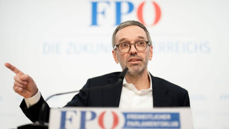 FPÖ-Bundesparteichef Herbert Kickl (Bild: APA/GEORG HOCHMUTH)