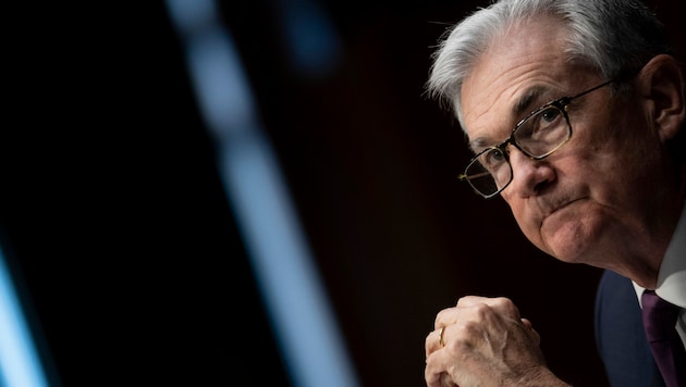 FED-Chef Jerome Powell deutet Zinswende an (Bild: APA/Getty Images via AFP/GETTY IMAGES/POOL)