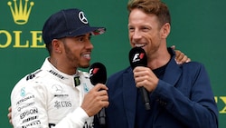 Lewis Hamilton (L) und Jenson Button (Bild: AFP or licensors)