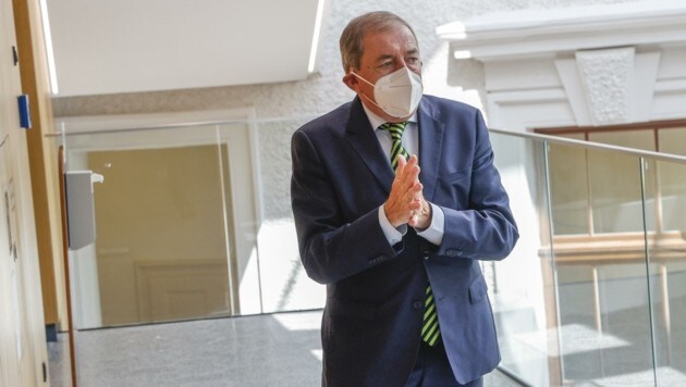 Ex-Bürgermeister Heinz Schaden, hier beim Prozess im September im Landesgericht (Bild: Tschepp Markus)