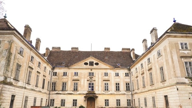 Auch das Rokokoschloss Fridau in Obergrafendorf wird als begehrte Immobile gehandelt (Bild: Gabriele Moser)