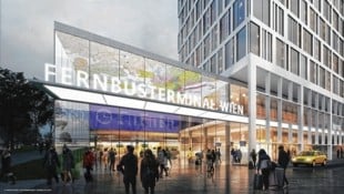 So soll der neue Fernbusterminal aussehen.