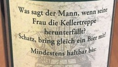 Hubertus-Bräu zieht die Werbung zurück. (Bild: Viktoria Spielmann/Grüne)