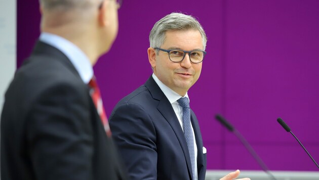 Finanzminister Magnus Brunner (Bild: APA/TOBIAS STEINMAURER)