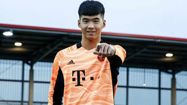 Vertrag über eineinhalb Jahre: Liu Shaoziyang. (Bild: FC Bayern München)