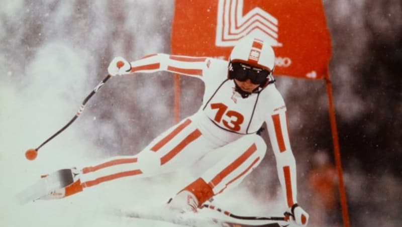 Krönte ihre Karriere mit Olympiagold in der Abfahrt 1980: Annemarie Moser-Pröll. (Bild: Gerhard Schiel)