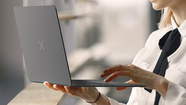 Der Craob X soll ein 7-Millimeter-Laptop mit nur 860 Gramm Gewicht und ganz ohne Anschlüsse werden. Einen Starttermin gibt es noch nicht. (Bild: craob.com)