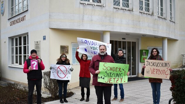 Grüne und Neos forderten eine Sondersitzung zum Ortskern (Bild: Grüne Gablitz/Üblacker)
