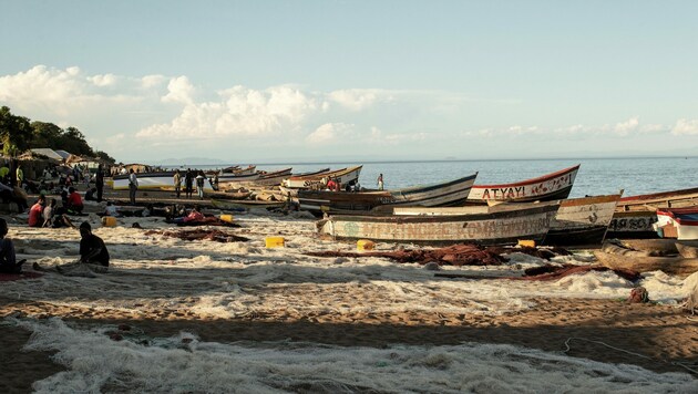Der Malawisee gehört zu den zehn größten Seen der Welt. (Bild: AFP)