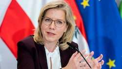 Energieministerin Leonore Gewessler (Grüne) (Bild: APA/GEORG HOCHMUTH)