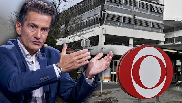 ORF-Generaldirektor Roland Weißmann warnt vor einer der „größten Finanzierungskrisen“ in der Geschichte des öffentlich-rechtlichen Senders. (Bild: APA, Krone KREATIV)
