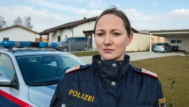 Polizeisprecherin Simone Mayr-Kirchberger (Bild: Kerschbaummayr Werner)