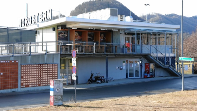 Das Lokal „Nordstern“ am Trainingsgelände des GAK in Graz-Weinzödl. (Bild: Christian Jauschowetz)