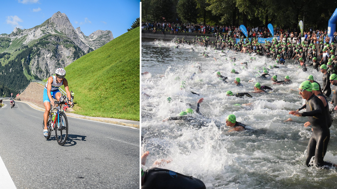 Der Trans Vorarlberg lockte sowohl nationale als auch internationale Athleten an. (Bild: Sportograf / Trans Vorarlberg Triathlon)