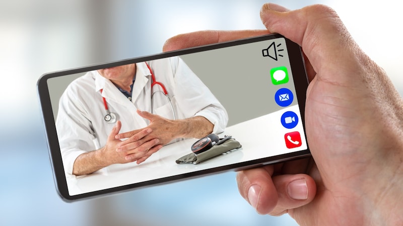 Telemedicine in itself is welcomed by all experts. In Styria, there is still a lack of implementation. (Bild: RFBSIP/stock.adobe.com)