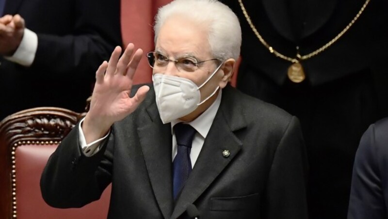 Sergio Mattarella (Bild: AP)