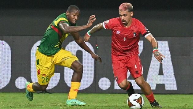 Mohamed Camara (li.) ist nach seinem Afrika-Cup-Einsatz für Mali wieder in Salzburg. (Bild: ISSOUF SANOGO)